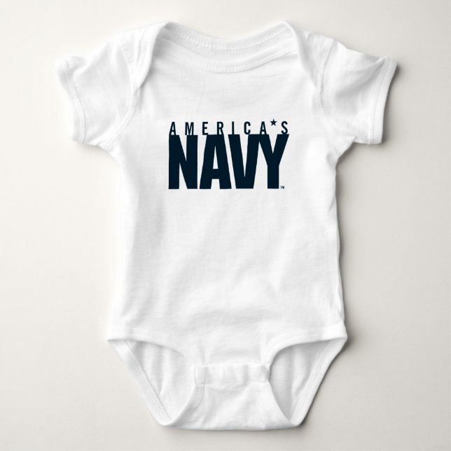 U.S. Navy | America's Navy Baby Bodysuit (Front)