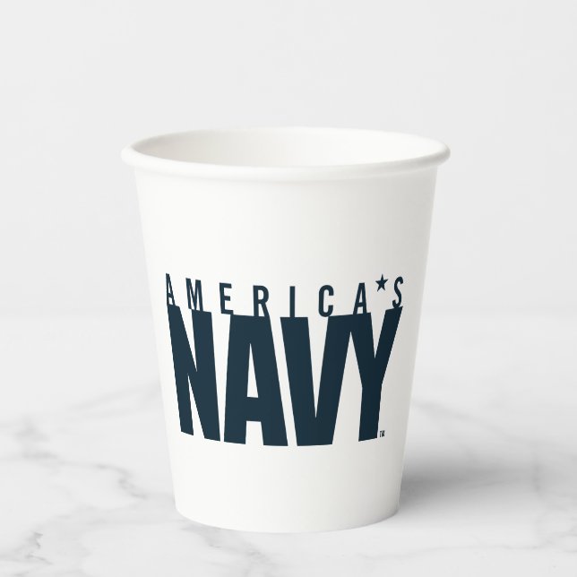 U.S. Navy | America's Navy Paper Cups (Front)