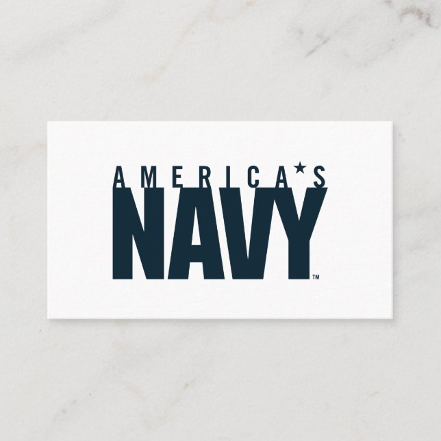 U.S. Navy | America's Navy Place Card (Front)
