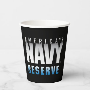 U.S. Navy America's Navy Reserve Paper Cups
