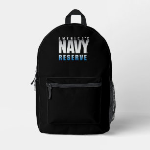 U.S. Navy America's Navy Reserve Printed Backpack
