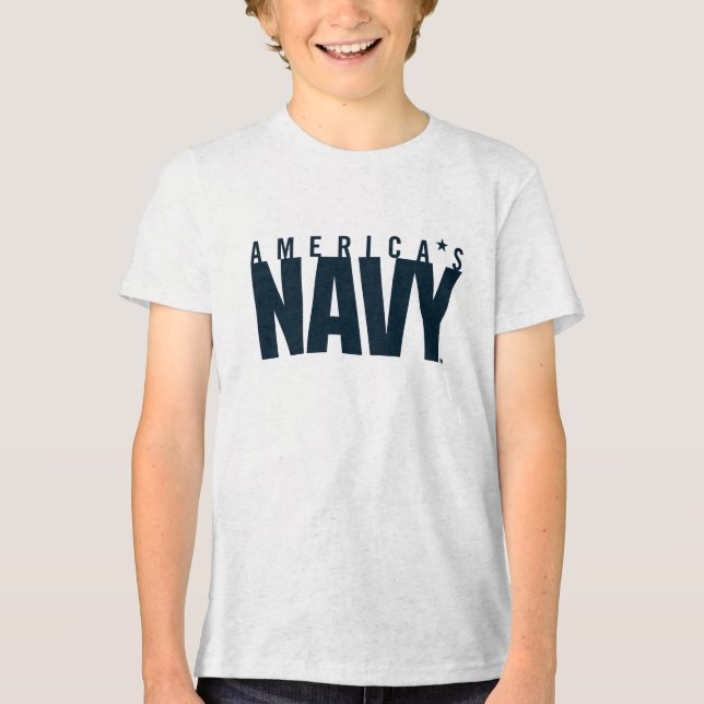 U.S. Navy | America's Navy Tri-Blend Shirt (Front)