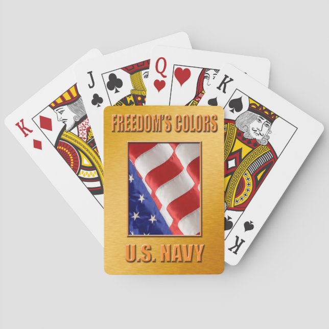 U.S. Navy Bicycle Playing Cards (Back)