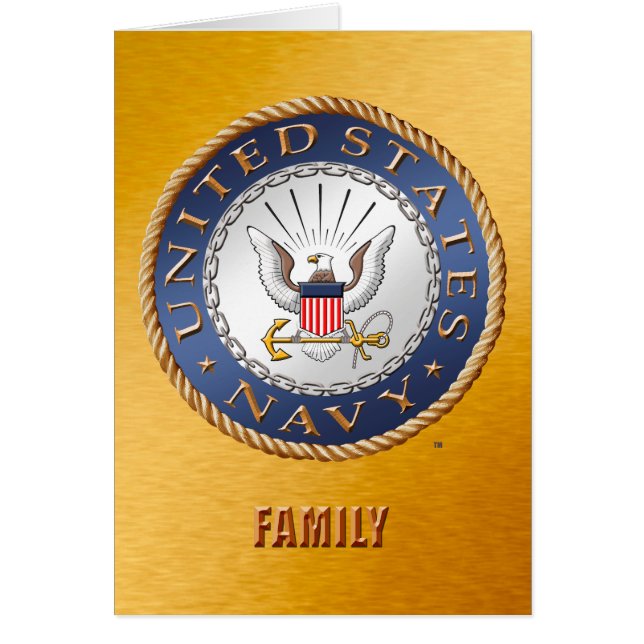 U.S. Navy Family Card (Front)