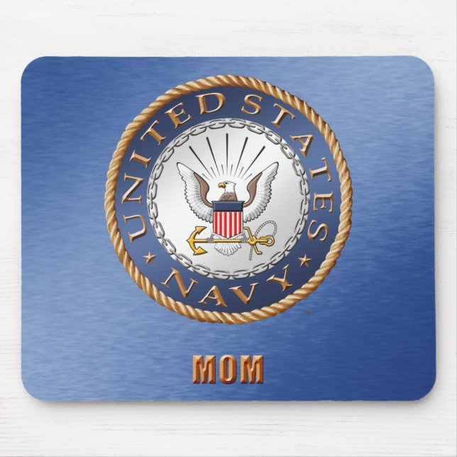 U.S. Navy Mum Mousepad (Front)