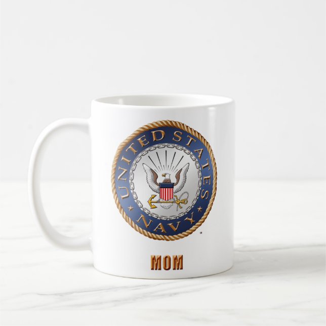U.S. Navy Mum Mug (Left)