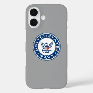U.S. Navy   Navy Alt Emblem iPhone 16 Case