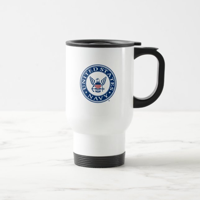 U.S. Navy | Navy Alt Emblem Travel Mug (Right)