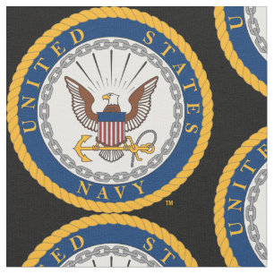 U.S. Navy   Navy Emblem Fabric
