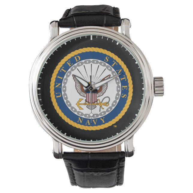 U.S. Navy | Navy Emblem Watch (Front)