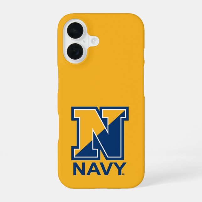 U.S. Navy | Navy Initial N iPhone 16 Case (Back)
