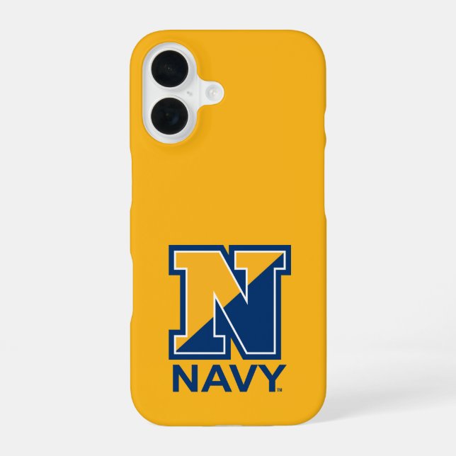 U.S. Navy | Navy Initial N iPhone 16 Case (Back)