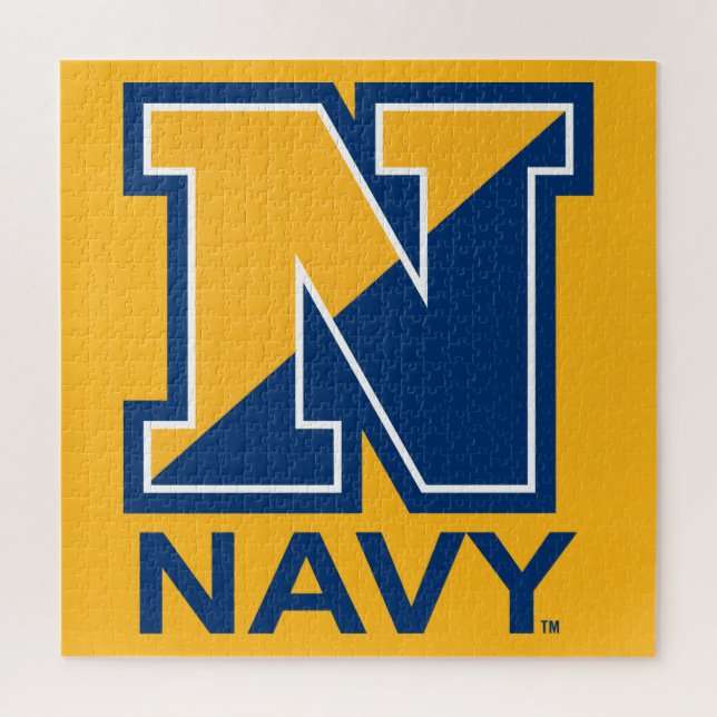 U.S. Navy | Navy Initial N Jigsaw Puzzle (Vertical)