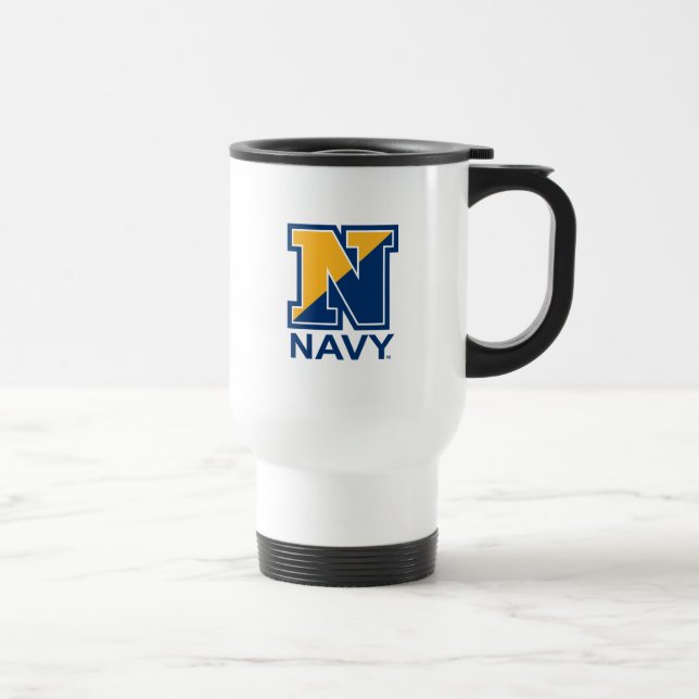 U.S. Navy | Navy Initial N Travel Mug (Right)