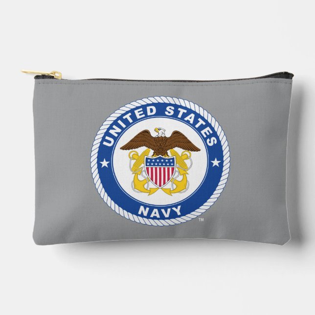 U.S. Navy | Officer Crest Accessory Pouch (Front)