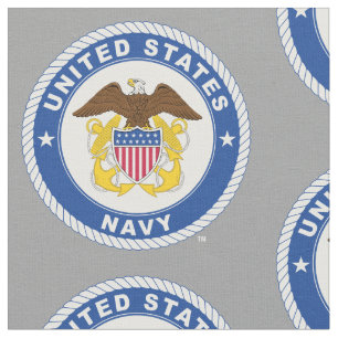 U.S. Navy   Officer Crest Fabric