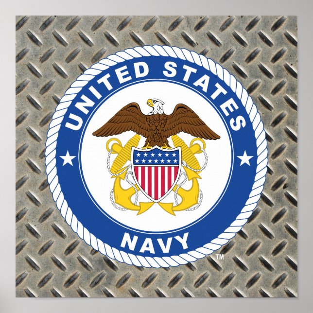 U.S. Navy | Officer Crest Poster (Front)
