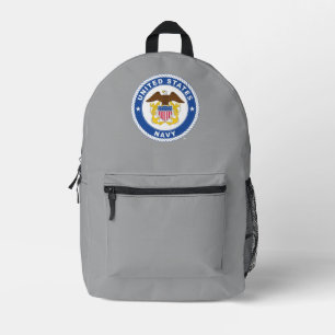 U.S. Navy Officer Crest Printed Backpack