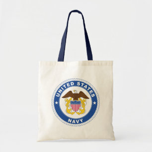 U.S. Navy   Officer Crest Tote Bag