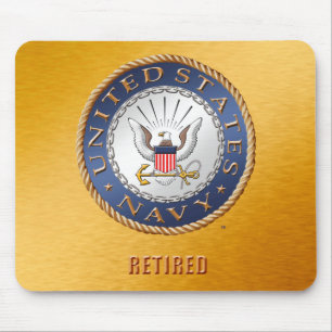 U.S. Navy Retired Mousepad