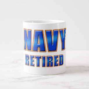 U.S. Navy Retired Mug