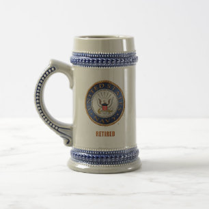 U.S. Navy Retired Stein