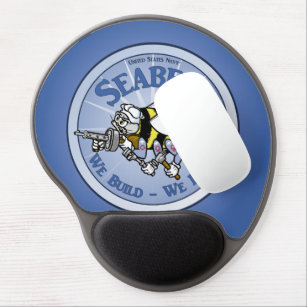 U.S. Navy Seabee Gel Mouse Pad