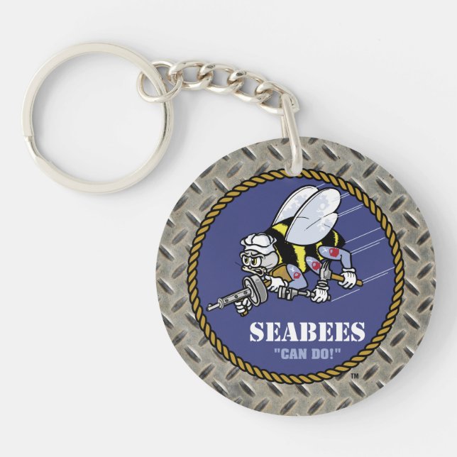 U.S. Navy | Seabees Key Ring (Front)