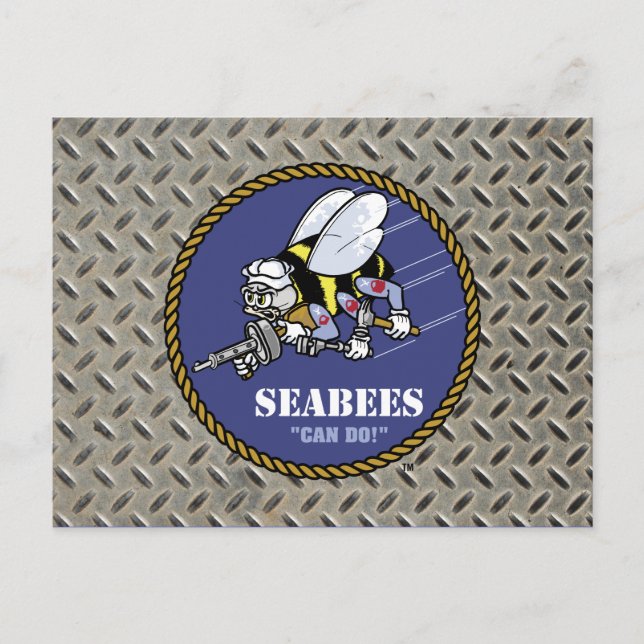 U.S. Navy | Seabees Postcard (Front)