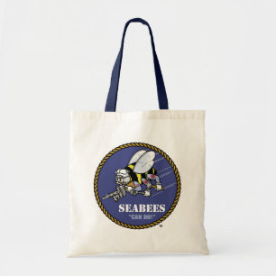 U.S. Navy   Seabees Tote Bag