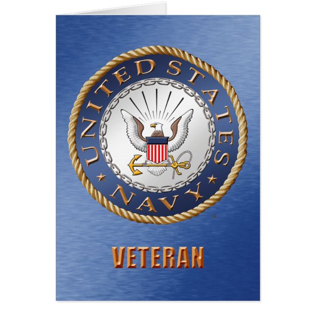 U.S. Navy Veteran Cards (Front)