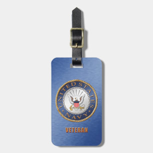 U.S. Navy Veteran Luggage Tag