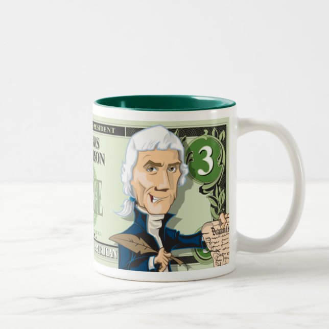 U.S. Presidents Mug Collection: #3 Jefferson (Right)
