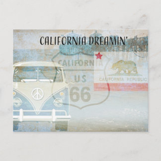 U.S. Route 66 California Postcard