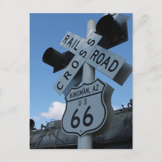 U.S. ROUTE 66 Kingman Arizona Postcard
