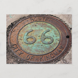 U.S. Route 66 Kingman Arizona Postcard
