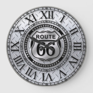 U.S. Route 66 Large Clock