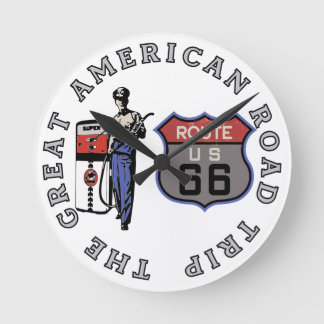 U.S. Route 66     Round Clock