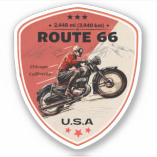 U.S. Route 66 The Mother Road historic highway gif