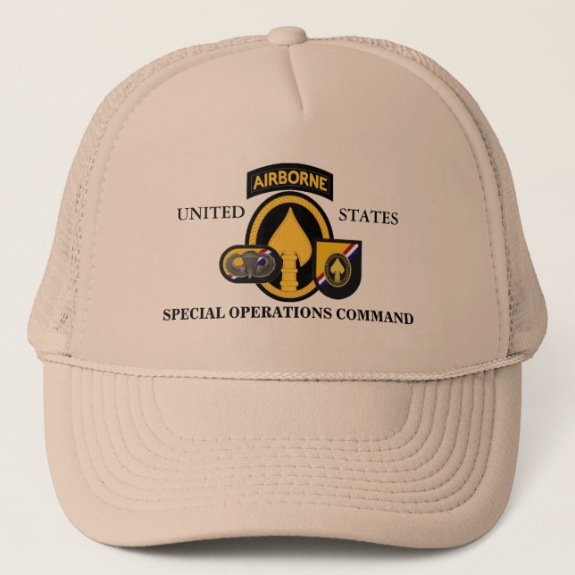 U.S. SPECIAL OPERATIONS COMMAND HAT (Front)