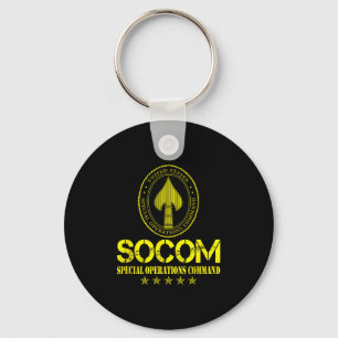 U.s Special Operations Command Socom Patriotic Vet Key Ring