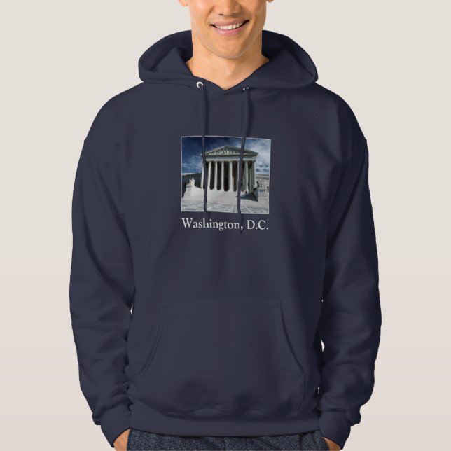 U.S. Supreme Court Adult  Hoodie Sweatshirt (Front)