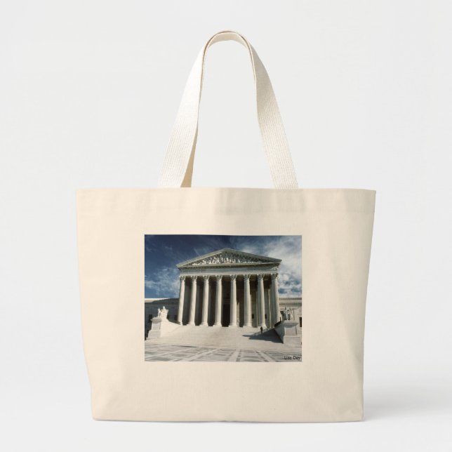 U.S. Supreme Court Canvas Tote (Front)