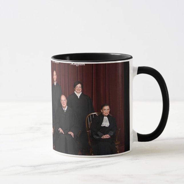 U.S. Supreme Court Justices Mug (Right)