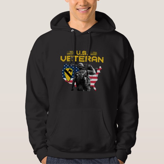 U.S. Veteran / The First Team Hoodie (Front)