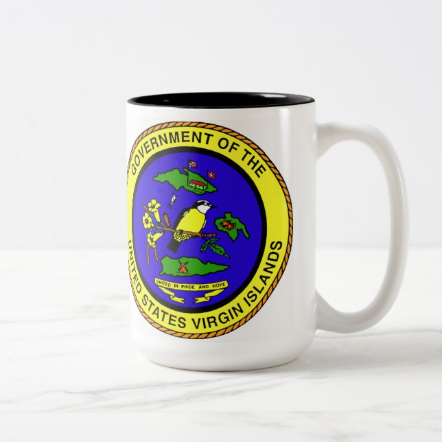U.S. Virgin Islands Coffee Cup (Right)