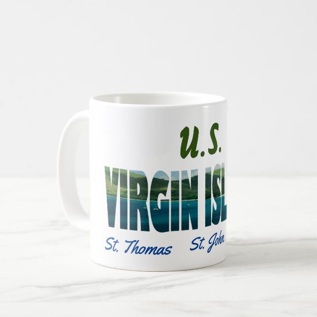 U.S. Virgin Islands Coffee Mug (Front Left)