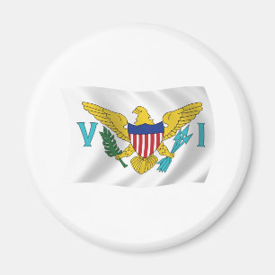 U.S. Virgin Islands Flag Magnet