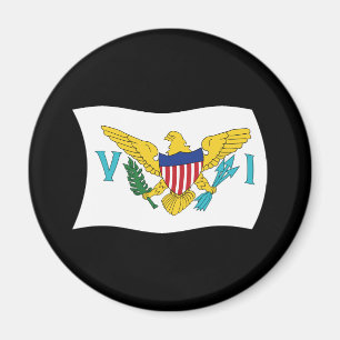 U.S. Virgin Islands Flag Magnet