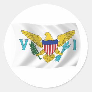 U.S. Virgin Islands Flag Sticker